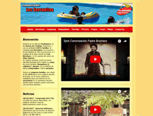 Tablet Screenshot of losserranitos.com.ar